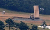Một hệ thống THAAD được triển khai tại sân golf ở Seongju, Hàn Quốc. Ảnh: Yonhap