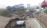 Hiện trường vụ nổ sáng ngày 3/1