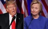 Tổng thống Mỹ đắc cử Donald Trump (trái) và bà Hillary Clinton. Ảnh: Reuters