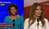 Vợ Donald Trump bị tố đạo bài phát biểu của Michelle Obama