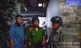 Lực lượng chức năng tại hiện trường