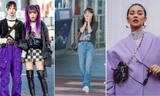 Cuộc chơi sắc màu 2023: Cam đi với xanh lam, độc đáo nhất là cách phối màu tím