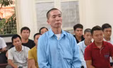 Ông Nguyễn Xuân Cường tại tòa.
