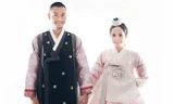 Quỳnh Nga, Doãn Tuấn mặc Hanbok chụp ảnh cưới