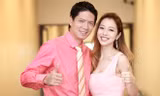 Jennifer Phạm rạng rỡ bên Bình Minh.