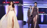 Thanh Hằng khoe chân dài 1m12, 'đốt cháy' sàn catwalk