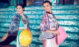 Ngọc Hân, Hồng Quế đẹp dịu dàng với áo dài Gốm