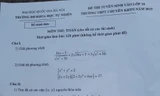 Đề thi Toán chuyên KHTN: Đề khó, điểm 5 sẽ chiếm số lượng lớn