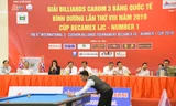 Nước tăng lực Number 1 đồng hành cùng Giải Billiards Carom 3 băng quốc tế