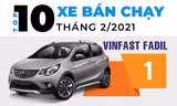 VinFast Fadil lần đầu 'lên đỉnh' top 10 ôtô bán chạy