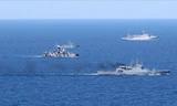 Iran, Nga, Trung Quốc tập trận hải quân chung