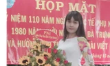Bạn Trần Ngọc Thảo - người đoạt giải Nhất tuần 16 .