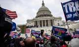 Vụ bạo loạn ngày 1/6 tại Điện Capitol. Ảnh: Getty