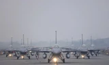 Đài Loan (Trung Quốc): Chiến đấu cơ F-16V mất tích, nghi lao xuống biển