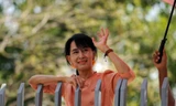 Bà Aung San Suu Kyi. Ảnh: PRI