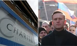 Ông Alexei Navalny (phải) và bệnh viện Charite (trái). Ảnh: Reuters