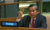 Đại sứ Kyaw Moe Tun trong cuộc họp ngày 26/2.