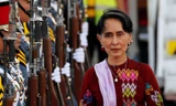 Bà Aung San Suu Kyi. Ảnh: Reuters