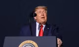 Ông Trump phát biểu ở Nevada hôm 12/9. Ảnh: Reuters