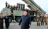 Chủ tịch Triều Tiên Kim Jong-un. Ảnh: Rodong Sinmun
