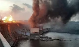 Hỏa hoạn bùng phát tại nhà máy thủy điện lớn nhất Ukraine