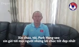 HLV Park chúc Tết người hâm mộ Việt Nam