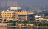 Đại sứ quán Mỹ ở Baghdad. Ảnh: Reuters