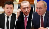 Điện đàm với Tổng thống Erdogan, Tổng thống Putin gọi vụ tấn công đập Kakhovka là 'tàn bạo'