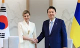 Đệ nhất phu nhân Ukraine đề nghị Hàn Quốc viện trợ hệ thống phòng không