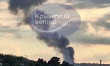 Phi công Ukraine tấn công cơ sở lưu trữ ở Crimea, khói bốc nghi ngút
