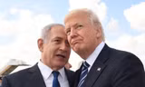 Tổng thống Mỹ Trump và Thủ tướng Israel Netanyahu. Ảnh: GPO