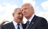 Tổng thống Mỹ Trump và Thủ tướng Israel Netanyahu. Ảnh: GPO