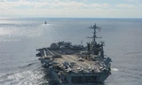 Tàu sân bay Mỹ bất ngờ tập trận ở Địa Trung Hải giữa lúc căng thẳng với Nga