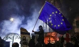 Hàng ngàn người biểu tình phản đối Chính phủ Georgia sau quyết định 'quay lưng' với EU