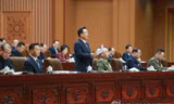 Một phiên họp cấp cao của Triều Tiên. Ảnh: Yonhap