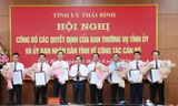 Thái Bình điều động, bổ nhiệm Giám đốc Sở Nội vụ và nhiều lãnh đạo chủ chốt