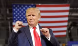 Tổng thống Mỹ Donald Trump. Ảnh: AP