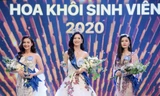 Ba thí sinh đạt giải cao nhất cuộc thi, (lần lượt từ trái qua phải): Á khôi 1 cho thí sinh Nguyễn Trần Vân Đình; Hoa khôi Sinh viên Việt Nam 2020 Lê Thị Tường Vy; Á khôi 2 Lê Thị Phương Đoan.