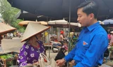 Tuổi trẻ Thái Nguyên triển khai 'Chợ dân sinh không dùng túi nilon' hưởng ứng Chiến dịch tình nguyện Hè 2024