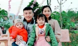 Gia đình anh Vì Văn Kiến và Thào Thị Thu (ở Sơn La). Ảnh: NVCC