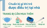 Sổ tay chăm sóc sức khỏe trẻ em, thai phụ F0 tại nhà