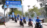 Tuổi trẻ Thủ đô diễu hành, thi rung chuông vàng về văn hóa giao thông