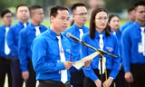75 thanh niên tiên tiến báo công dâng Bác