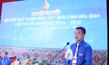 Anh Nguyễn Duy Tư tái cử làm Chủ tịch Hội LHTN Việt Nam tỉnh Hòa Bình khóa VII
