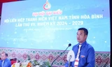 Anh Nguyễn Duy Tư tái cử làm Chủ tịch Hội LHTN Việt Nam tỉnh Hòa Bình khóa VII