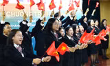 Đoàn thanh niên Việt Nam mang 'Shining Viet Nam' tỏa sáng trên Tàu Thanh niên Đông Nam Á - Nhật Bản 2024