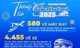Hơn 5.000 vé máy bay, ô tô miễn phí về quê đón Tết Nguyên đán 2025
