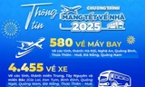 Hơn 5.000 vé máy bay, ô tô miễn phí về quê đón Tết Nguyên đán 2025