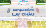 Hơn 3.500 đoàn viên, thanh thiếu nhi đồng diễn 'Khát vọng tuổi trẻ Lai Châu'