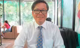 TS Hoàng Anh Tuấn, Viện trưởng Viện Nghiên cứu Chiến lược Ngoại giao, trả lời phỏng vấn báo Tiền Phong ngày 8/7. Ảnh: Trúc Quỳnh.